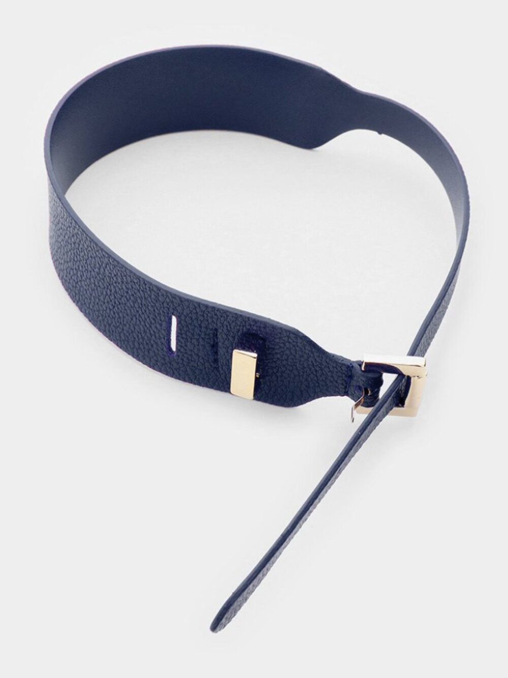 New Anthro Vibe Buckle Up Vegan Leather Wrap Cuff Bracelet in 5 Color Options - Picture 12 of 13
